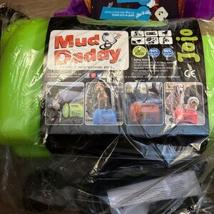 Mud Daddy Jojo Collapsible Dog Bathing Brush - Green